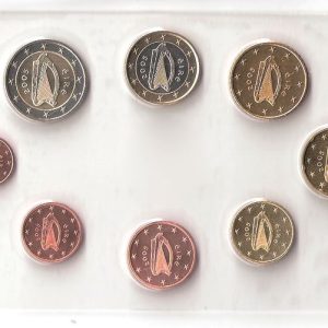 Serie monedas euro. Irlanda 2002 S/C