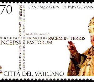 Serie sellos Vaticano 1653. Canonización Juan XXIII