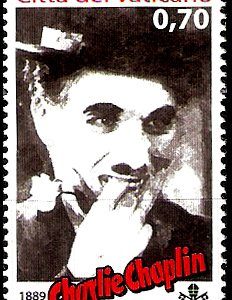 Serie sellos Vaticano 1659. 125 Aniv. Charlie Chaplin