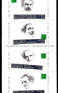 Carnet Sellos Francia Año 1993 Nº 2805. Personajes