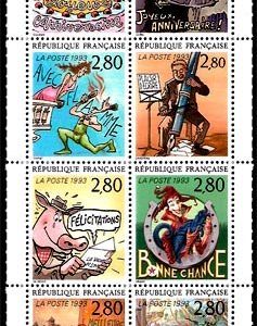 Carnet Sellos Francia Año 1993 Nº 2848. El Placer de Escribir