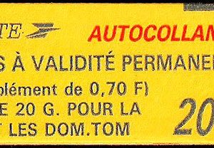 Carnet Sellos Francia Año 1993 Nº 1504. Marianne