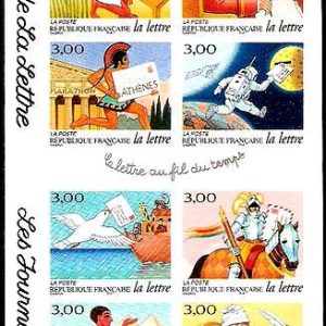 Carnet Sellos Francia Año 1998 Nº 3161 A. Día de la Carta
