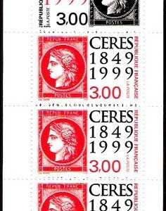 Carnet Sellos Francia Año 1999 Nº 3213. 150 Aniv. Primer Sello