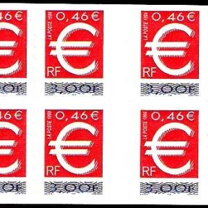 Carnet Sellos Francia Año 1999 Nº 3215 A. El Euro