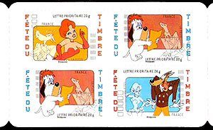 Carnet Sellos Francia Año 2008 S/N. Día del Sello
