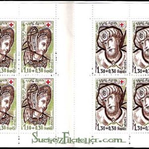 Carnet Sellos Francia Año 1979 Nº 2028. Cruz Roja