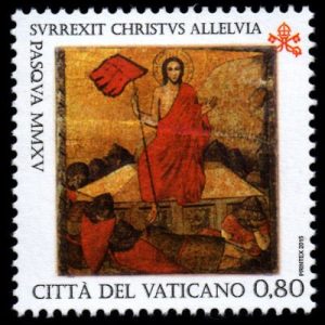 Serie sellos Vaticano 1686. Pascua