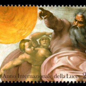 Serie sellos Vaticano 1684. Año Internacional de la Luz