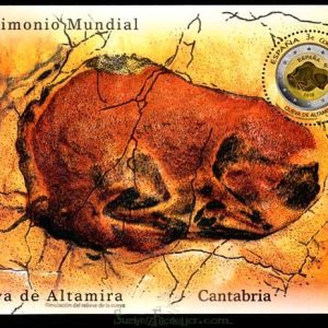 4965. Sello Patrimonio Mundial – CUEVA DE ALTAMIRA