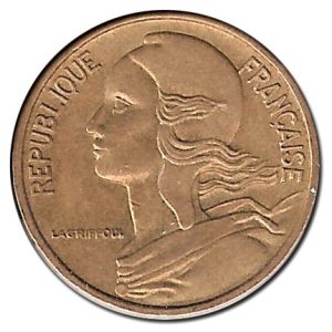 Moneda 0,10 Centimos Francia 1979 MBC