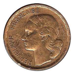 Moneda 010 Francos Francia 1958 MBC
