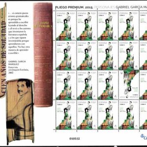 PLIEGO PREMIUM 020-21 PERSONAJES (JUEGO DE 2) 2015