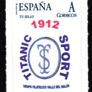 Sello Centenario Titanic Sport 1912