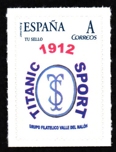 Sello Centenario Titanic Sport 1912