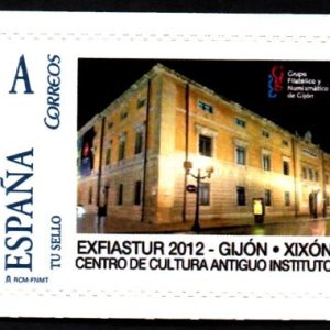 Sello Centro de Cultura Antiguo Instituto. EXFIASTUR 2012