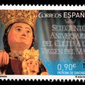 4972. Sello Virgen del Mar . EFEMÉRIDES