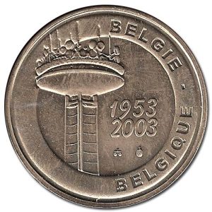Medalla de Bélgica TV 2003. S/C