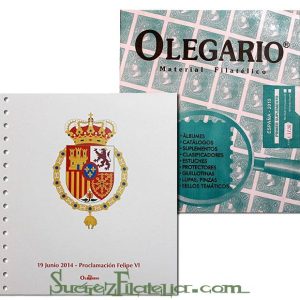 Suplemento Sellos Olegario España 2015. Montado