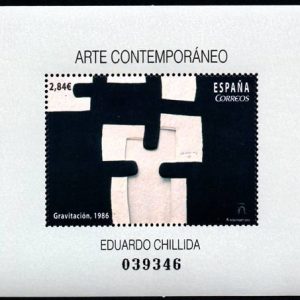 4980. Sello Arte Contemporáneo – Chillida