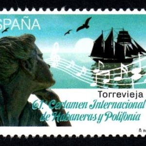 4981. Sello Efemérides. 61 Certamen de Habaneras y Polifonía