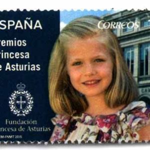 4998. Sello Princesa de Asturias. Premios Princesa de Asturias