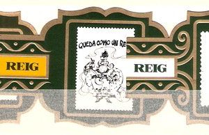 Serie Vitolas Reig. Navidad 1985. 3 Vitolinas