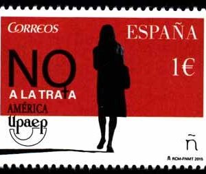 5004. Sello Lucha contra la Trata. América UPAEP