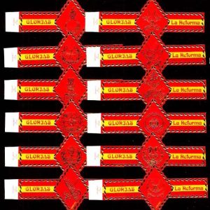 Serie Vitolas La Reforma. Emblemas Ejercito Glorias.12 Vitolas