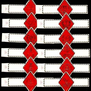 Serie Vitolas La Reforma. Emblemas Ejercito Blanco.12 Vitolas