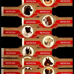 Serie Vitolas Nereida. Razas de Perros. 10 Vitolinas