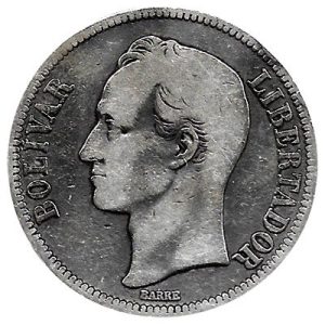 Moneda Venezuela 005 bolívares 1935 MBC