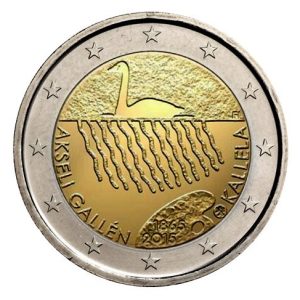Moneda 2 euros de Finlandia 2015 Akseli Gallen-Kallela