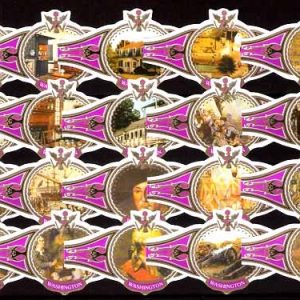 Serie Vitolas Washington. Rev. Americana Rosa. 20 Vitolas