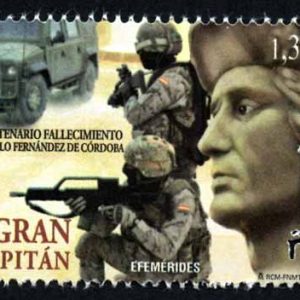 5024. Sello Centenario de Gonzalo Fernández de Córdoba