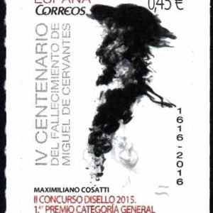 5025-26. Sellos Cervantes. Concurso Disello