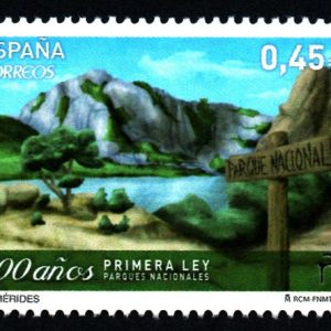 5049. Sello Centenario Ley de Parques Nacionales. Efemérides