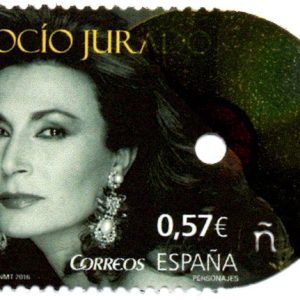 5051. Sello de Rocío Jurado. Personajes