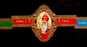 Serie Vitolas Karel I. Navidad 1963. 3 Vitolas