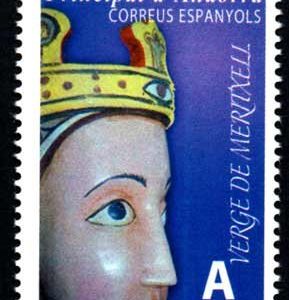 Serie sellos Andorra 427. El Románico 2015