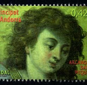 Serie sellos Andorra 437. Navidad 2015