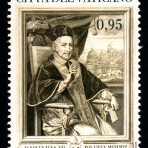 Serie sellos Vaticano 1704. Nacimiento de Inocencio XII