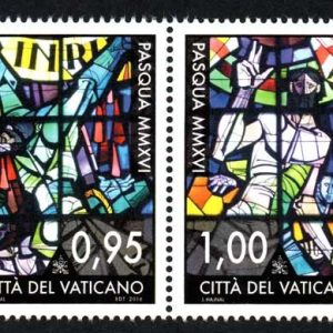 Serie sellos Vaticano 1720-21. Pascua