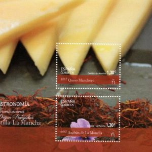 5061. Sello Gastronomia D.O. de Castilla – La Mancha HB