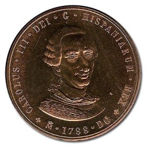 Medalla Centenario Carlos III Bronce. Año 1988