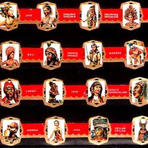 Serie Vitolas Reine Elisabeth. Ornamentos Tipicos. 24 Vitolas