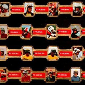Serie Rubens. Motociclismo Rojo (Pequeñas). 24 Vitolas