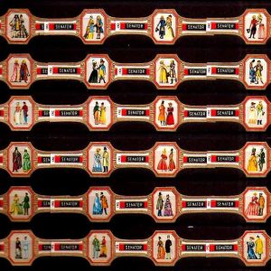 Serie Vitolas Senator. Historia de la moda. Pequeña. 24 Vitolas
