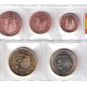Serie monedas Euro. España 2016 (S/C)