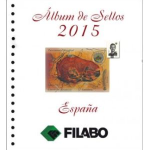 Suplemento 2015 sellos España 1ª parte. Registro montado